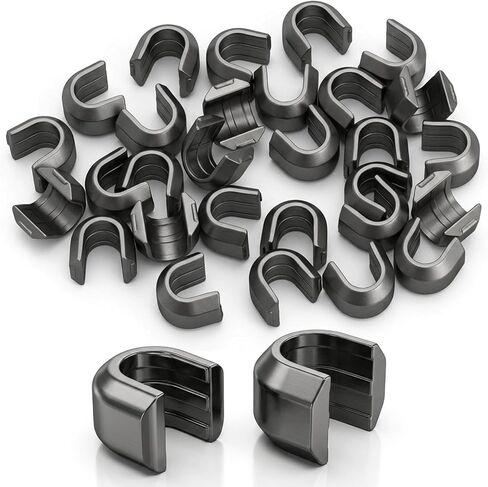 Shimmeroo 60Pcs Zipper Stops, #3#5 U Shape Zipper Stoppers Ends in Kuwait
