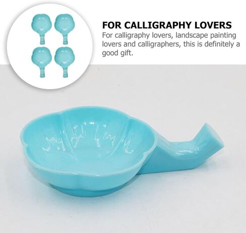 Plastic Plum Blossom Ink Plate 10pcs for Calligraphy and Painting in Kuwait