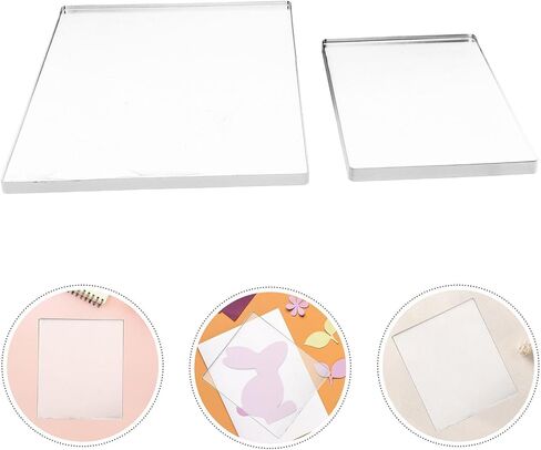 Gel Printing Plate Set for Elementary Students, 2pcs Compact in Kuwait