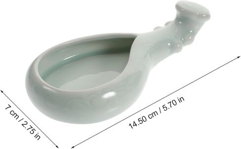 Ink Plate Lute Shaped Ceramic for Calligraphy and Painting in Kuwait