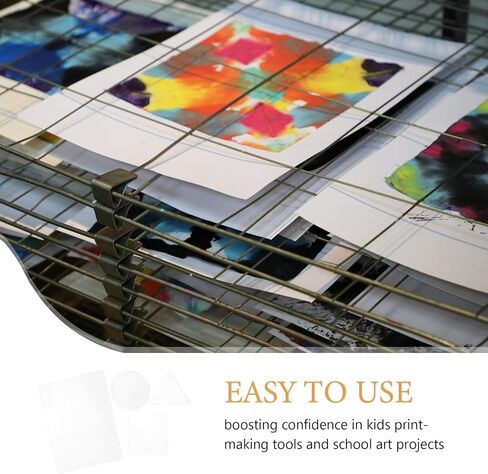 4pcs Gel Printing Plate for Boy Girl Art Transfers in Kuwait