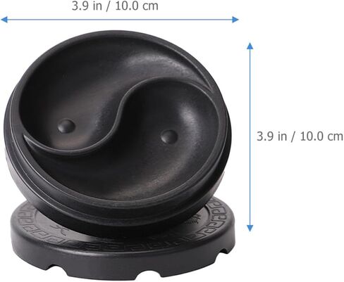 2pcs 2pcs Plastic Calligraphy Ink Tray round Lid for Practice in Saudi Arabia