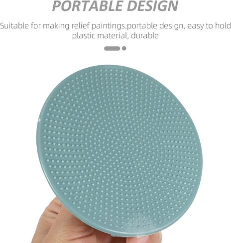 Blue Plastic Printmaking Plate for Beginners, 10 Piece Set in Kuwait