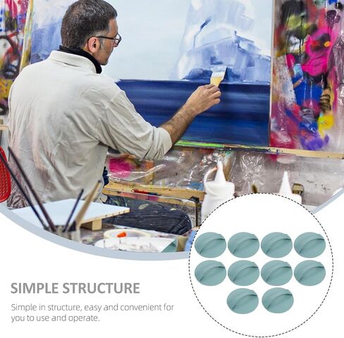 Blue Plastic Printmaking Plate for Beginners, 10 Piece Set in Kuwait