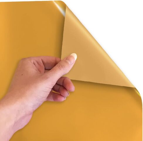 Siser EasyWeed Heat Transfer Vinyl 11.8" x 3ft Roll (Mustard) - Compatible with Siser, Cricut, Silhouette and Other Craft/Professional Cutters - CPSIA Certified in Kuwait