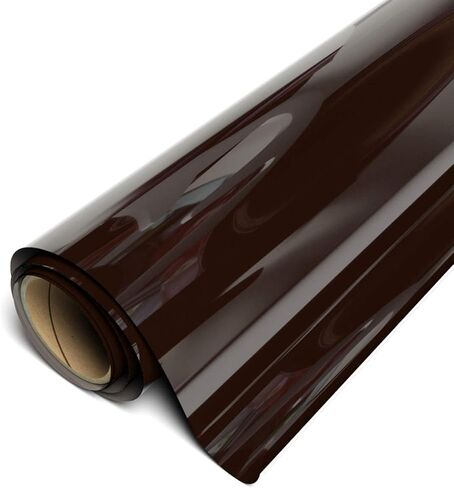 Siser EasyWeed HTV 11.8" x 3ft Roll - Iron on Heat Transfer Vinyl (Brown) in Kuwait