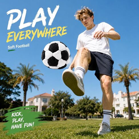 CZFDHP Footbag, 6 Pack Soccer for Adults, Durable Fleece Juggling Balls, Coordination Training for Indoor and Outdoor Play, Party Entertainment, Sports Enthusiasts in Saudi Arabia