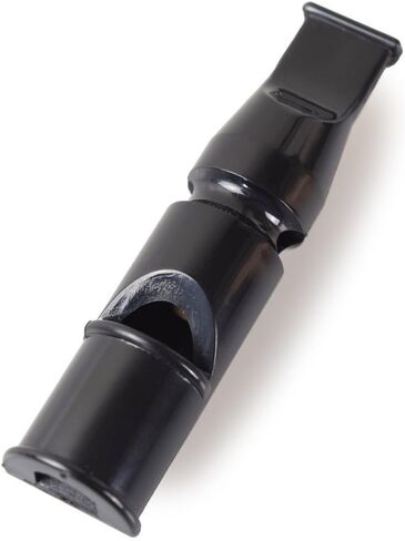 Acme No. 640 Moulded Double Tone Plastic Combi Dog Whistle Black in Kuwait