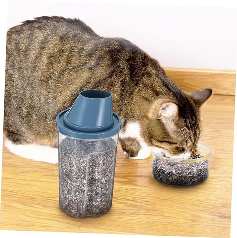 BESPORTBLE 2pcs Airtight Pet Food Storage Containers with Wide Mouth and Spill Resistant Pour Spout Durable Dog Food Bins with Comfortable Grip Keeping in Kuwait