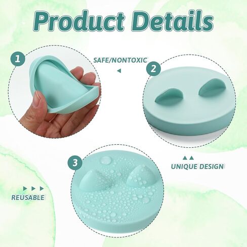 2 PCS Pet Food Can Covers Silicone Cat/Dog Universal Food Can Lid in Kuwait