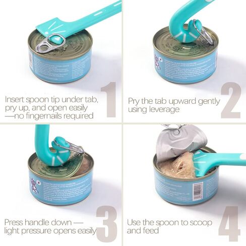 Pet Food Spoon Mixing Spoons Canned Scoop Dog Cat Spoon for Wet Food Can in Saudi Arabia