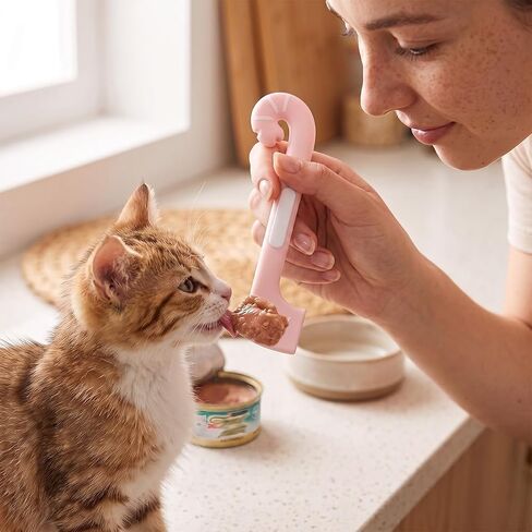 Pet Food Spoon Mixing Spoons Canned Scoop Dog Cat Spoon for Wet Food Can in Saudi Arabia
