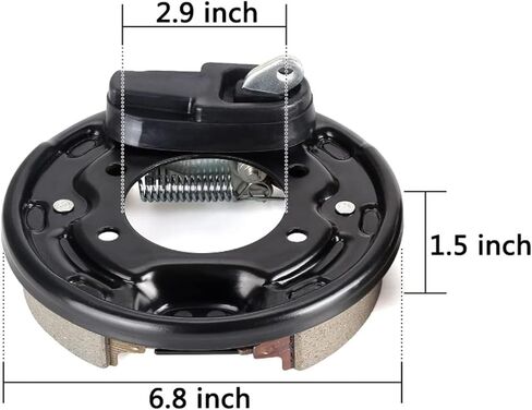Naroote Cart Rear Brake Assembly for DS 1995 and Later, Tempo 2018 and in Kuwait