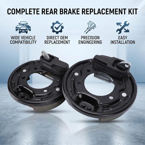 Rear Brake Assembly, Compatible with Select Utility Carts in Kuwait