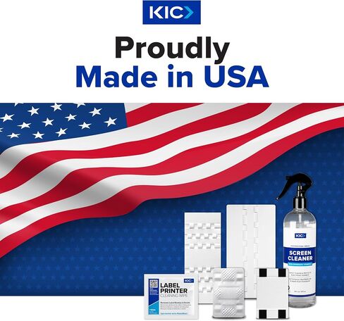 KICTeam Cleaning Cards for Thermal Printers, 3in Width (25 Pack) in Kuwait