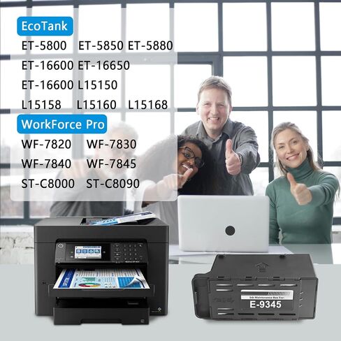 E-9345 C12C934591 PXMB9 Maintenance Box Suitable for EcoTank ET-5800 ET-5850 ET-5880 ET-16600 ET-16650 ET-16600 WF-7820 WF-7830 WF-7840 WF-7845 ST-C8000 in Kuwait