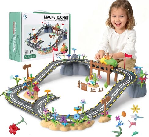 Christmas Steam Train Toy for Toddlers 3-5 with Smoke,Light and Bump-and-Go in Saudi Arabia