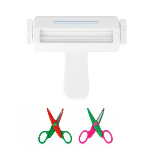 Generic Paper Trimming Tool | Compact, Paper Embossing Tool with Scissors, Manual, for Classroom Crafts in Kuwait