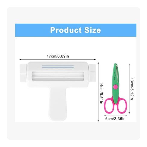 Generic Paper Trimming Tool | Compact, Paper Embossing Tool with Scissors, Manual, for Classroom Crafts in Kuwait
