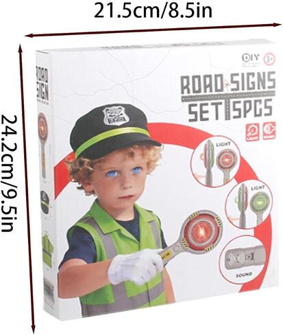 Traffic Light Toy Early Education Playset Costume Set in Kuwait