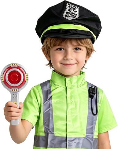 Traffic Light Toy Set Lamp Costume Toy Miniature Portable in Kuwait