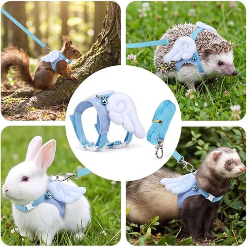 Nogeqi Ferret Harness and Leash Set, Guinea Pig Harness and Leash in Kuwait