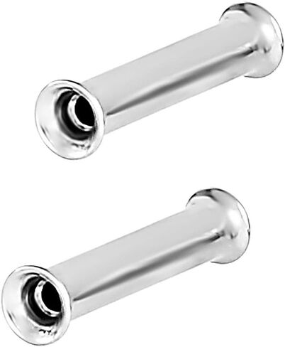 Forbidden Body Jewelry Ear Gauges, Ear Tunnels, Tunnels For Ears, Surgical Steel Mirror Finish Double Flared Tunnel Plug Earrings in Kuwait