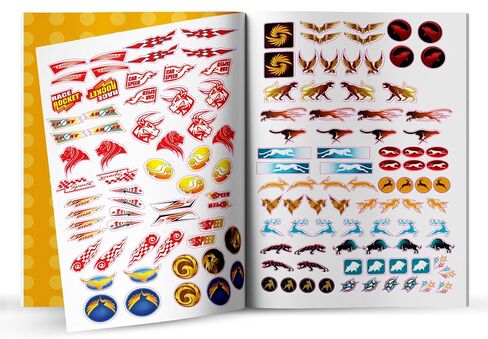 Make your own Paper Figure - Racing Cars (Activity Book for kids) in Kuwait