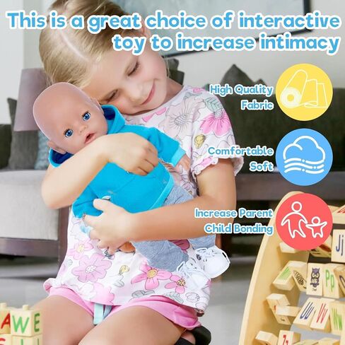 Baby Doll Clothes for 18 Inch Dolls, 2-Piece Hoodies & Pants Outfits in Kuwait