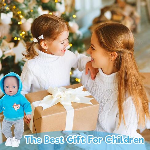 Baby Doll Clothes for 18 Inch Dolls, 2-Piece Hoodies & Pants Outfits in Kuwait