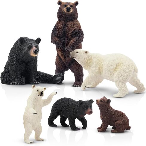 Toymany 8PCS Realistic Cheetah Figurines Toy, Cake Topper & Gift for Kids in Saudi Arabia