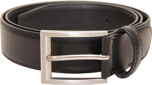 VANGELO Men Classic Dress Belt Black Brown Coffee Cognac Ivory White Fits Waist Length from 28 to 70 Inch in Kuwait