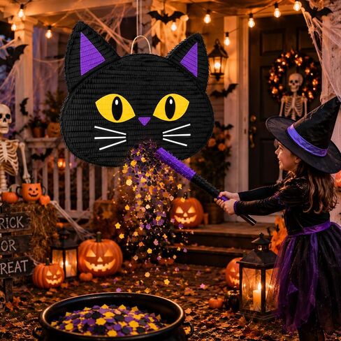 21 Inch Large Black Cat Pinata Kit in Kuwait