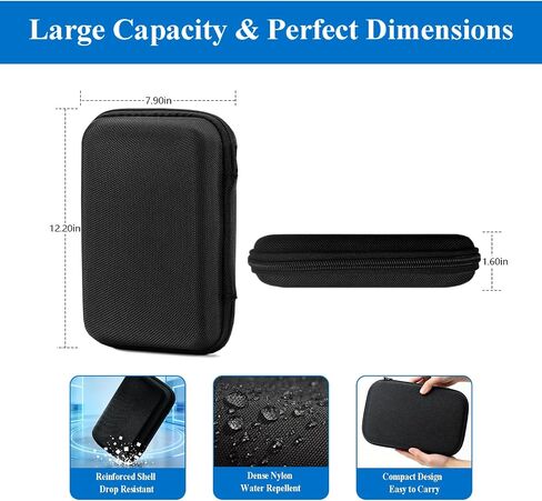 Storage Case for Collectible Figures,Hard EVA with Customizable Foam in Kuwait