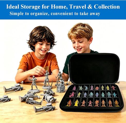 Storage Case for Collectible Figures,Hard EVA with Customizable Foam in Kuwait