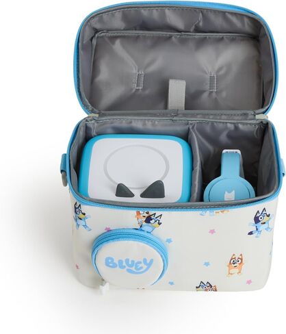Tonies Listen & Go Carrying Case - Secure Protection for Your Toniebox, Headphones, Charging Station, and 6+ Tonies - Bluey in Kuwait