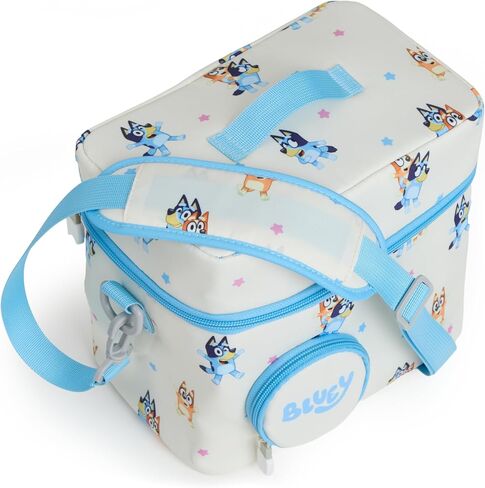Tonies Listen & Go Carrying Case - Secure Protection for Your Toniebox, Headphones, Charging Station, and 6+ Tonies - Bluey in Kuwait