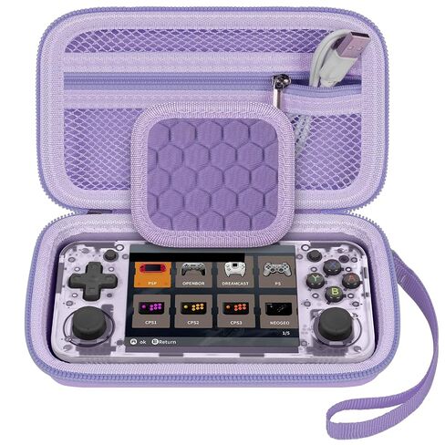 GWCASE Hard Case for Anbernic RG35XX H/ RG28XX Retroid Game Console, Purple in Kuwait
