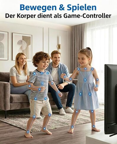 AR Motion Video Game Console for Kids, Built-in 100+ TV Games Plug and Play in Kuwait