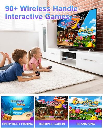 AR Motion Video Game Console for Kids, Built-in 100+ TV Games Plug and Play in Kuwait