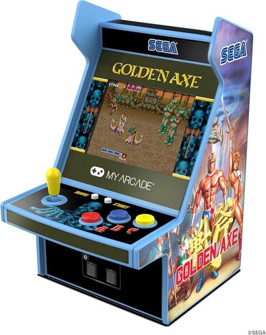 My Arcade Golden Axe Micro Player: 3 Retro Games in 1, Sega Classics in Kuwait