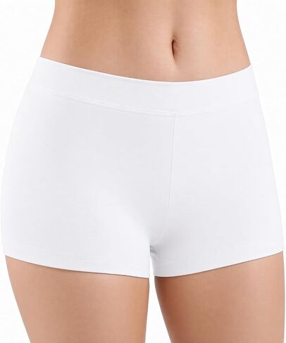 UINASH Girl's Women's Shorts Boy Cut Low Rise Spandex Active Dance Shorts Fitness Yoga Workout in Saudi Arabia