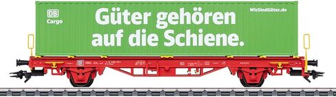 Lgs 580 47585 H0 Container Transport Car with DB Cargo Container, DB AG, Ep. VI in Kuwait