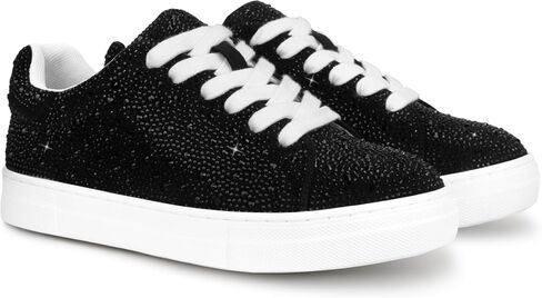 PARTY Women's Fashion Star Sneaker Lace Up Low Top Comfortable Cushioned Walking Shoes in Kuwait