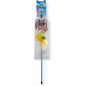 猫壱 NECOICHI Crinkly Critters Cat Feather Teaser Interactive Wand Toy No.1 Selling Cat Toy in Japan in Kuwait