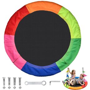40 Inch Swing Replacement Cover, Saucer Swing Replacement Fabric with Tools in Kuwait