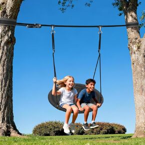 Hapfan Slackline Swing Set for Backyard Between Trees for Kids and Adults in Kuwait