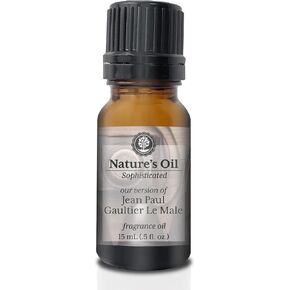 The Man (Our Version of Le Male) Fragrance Oil for Perfume, Cologne, Beard Oil, Diffusers, Soap Making, Candle Making, Lotion, Home Scents, Linen Spray, Bath Bombs (0.5 Fl Oz) in Kuwait