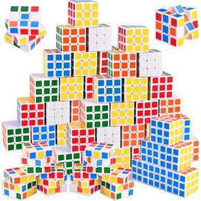 GOLDGE 60 Mini Cube Puzzles, 1.18in 3x3, Fun Party Favors for Kids in Kuwait