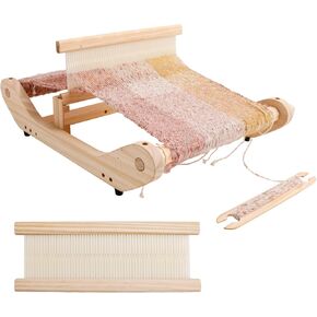PURCOULEUR 12 Inches Rigid Heddle Loom, Wooden Loom Kit for Adults in Kuwait